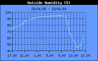 Outside Humidity History